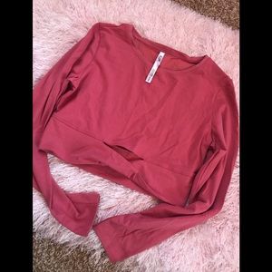 Victoria’s Secret Sport crisscross crop top